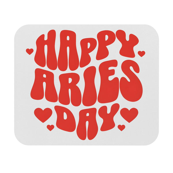 HAPPY ARIES DAY MOUSEPAD (Rectangle)