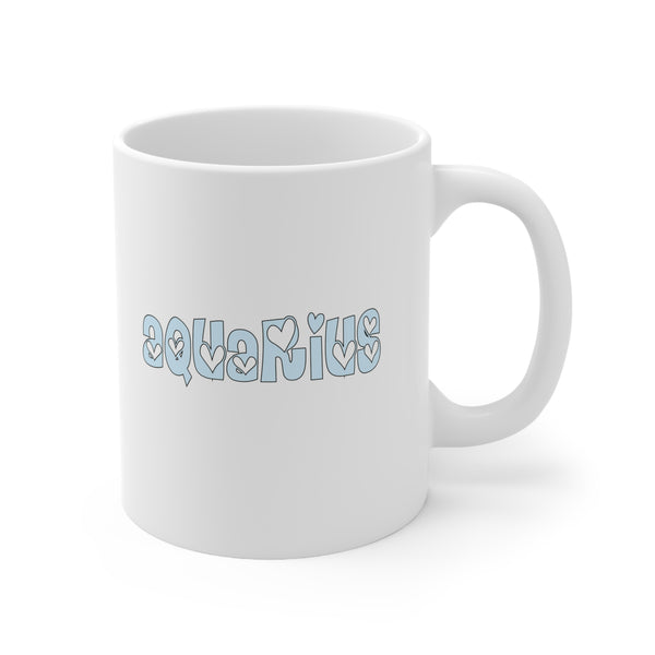 AQUARIUS LIGHT BLUE MUG