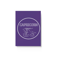 CAPRICORN SIGN HARD BACKED JOURNAL