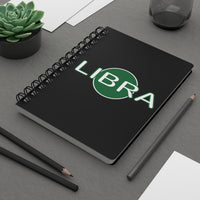 LIBRA GREEN SPIRAL BOUND JOURNAL