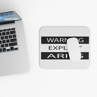 WARNING EXPLICIT ARIES MOUSEPAD (Rectangle)