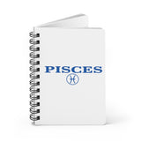 PISCES WATER SPIRAL BOUND JOURNAL