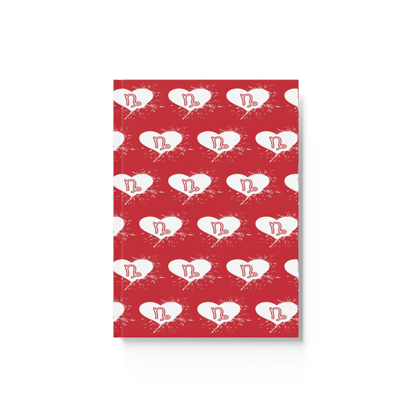 CAPRICORN RED HARD BACKED JOURNAL