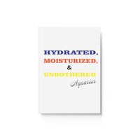 HYDRATED AQUARIUS HARD BACKED JOURNAL