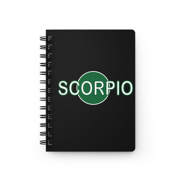 SCORPIO GREEN SPIRAL BOUND JOURNAL