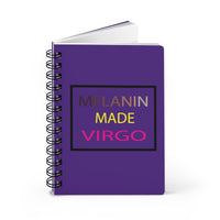 MELANIN MADE VIRGO SPIRAL BOUND JOURNAL