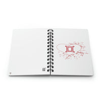 GEMINI RED SPIRAL BOUND JOURNAL