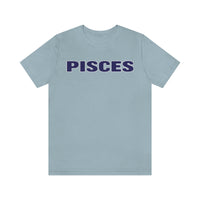 PISCES BLUE T SHIRT