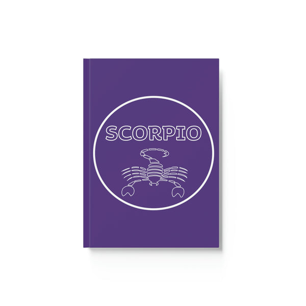 SCORPIO SIGN HARD BACKED JOURNAL