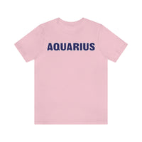 AQUARIUS BLUE T SHIRT