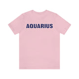 AQUARIUS BLUE T SHIRT