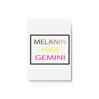 MELANIN MADE GEMINI HARD BACKED JOURNAL