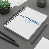 SCORPIO WATER SPIRAL BOUND JOURNAL