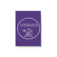 VIRGO SIGN HARD BACKED JOURNAL