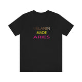 MELANIN MADE ARIES T SHIRT