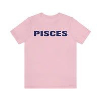 PISCES BLUE T SHIRT