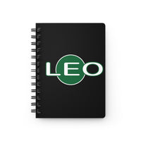 LEO GREEN SPIRAL BOUND JOURNAL