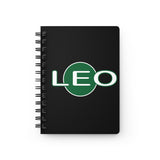 LEO GREEN SPIRAL BOUND JOURNAL