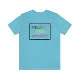 MELANIN MADE AQUARIUS T SHIRT