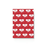 PISCES RED HARD BACKED JOURNAL