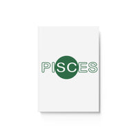 PISCES GREEN HARD BACKED JOURNAL