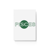 PISCES GREEN HARD BACKED JOURNAL