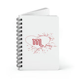 SCORPIO RED SPIRAL BOUND JOURNAL