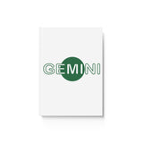 GEMINI GREEN HARD BACKED JOURNAL