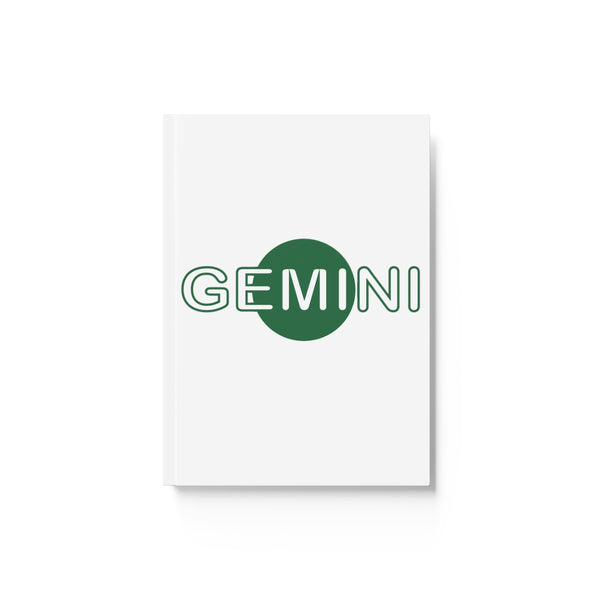 GEMINI GREEN HARD BACKED JOURNAL