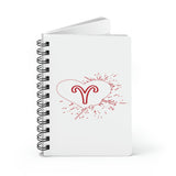 ARIES RED SPIRAL BOUND JOURNAL