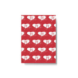 PISCES RED HARD BACKED JOURNAL