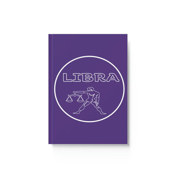 LIBRA SIGN HARD BACKED JOURNAL