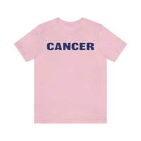 CANCER BLUE T SHIRT