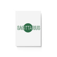 SAGITTARIUS GREEN HARD BACKED JOURNAL