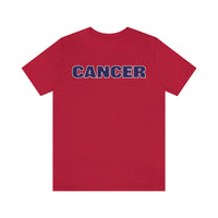 CANCER BLUE T SHIRT