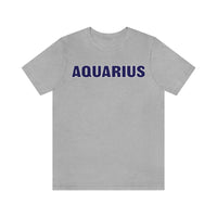 AQUARIUS BLUE T SHIRT