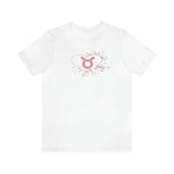 TAURUS RED T SHIRT