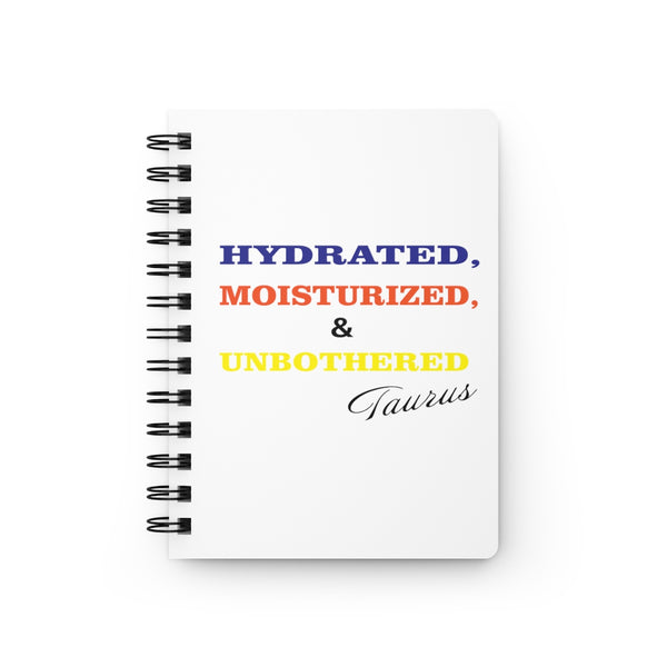 HYDRATED TAURUS SPIRAL BOUND JOURNAL