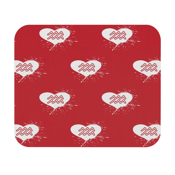 AQUARIUS RED MOUSEPAD (Rectangle)