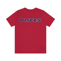 PISCES BLUE T SHIRT