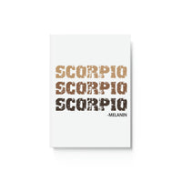 SCORPIO MELANIN HARD BACKED JOURNAL