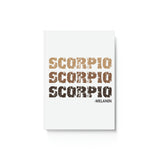 SCORPIO MELANIN HARD BACKED JOURNAL