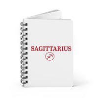 SAGITTARIUS FIRE SPIRAL BOUND JOURNAL