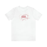 AQUARIUS RED T SHIRT