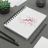 SAGITTARIUS RED SPIRAL BOUND JOURNAL