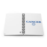 CANCER WATER SPIRAL BOUND JOURNAL