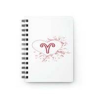 ARIES RED SPIRAL BOUND JOURNAL