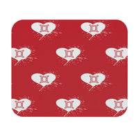 GEMINI RED MOUSEPAD (Rectangle)