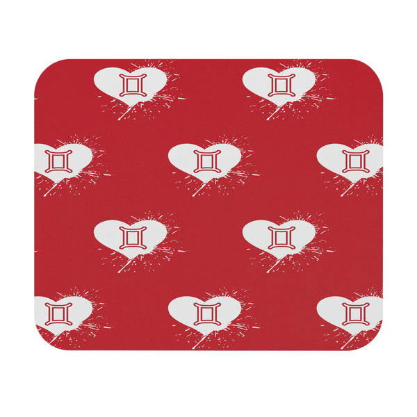 GEMINI RED MOUSEPAD (Rectangle)