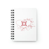 GEMINI RED SPIRAL BOUND JOURNAL